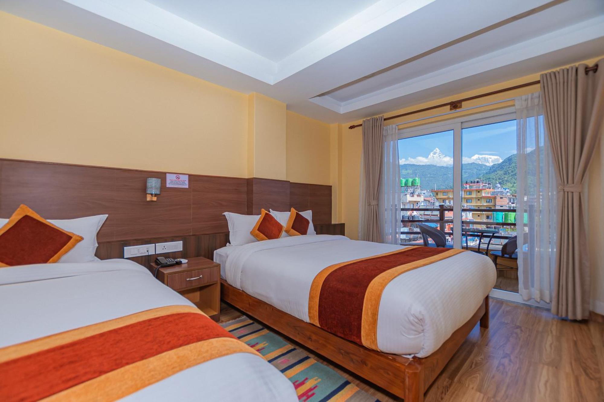 Hotel Hidden Kingdom Pokhara Exteriör bild